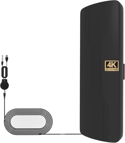 UHF.VHF室内アンテナ  新品未使用 室内 アンテナ ブースター内蔵 HD テレビ F型 地デジアンテナ